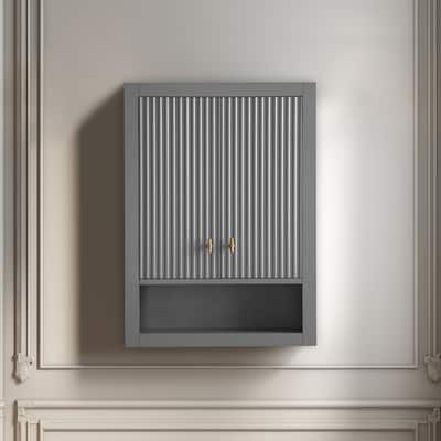 Vanity Art 24 "Wall Mounted Bathroom Storage Cabinet with Soft Close Doors