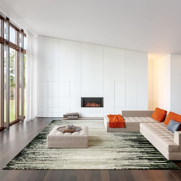 slide 2 of 7, Cecilla Abstract Machine Washable Area Rug