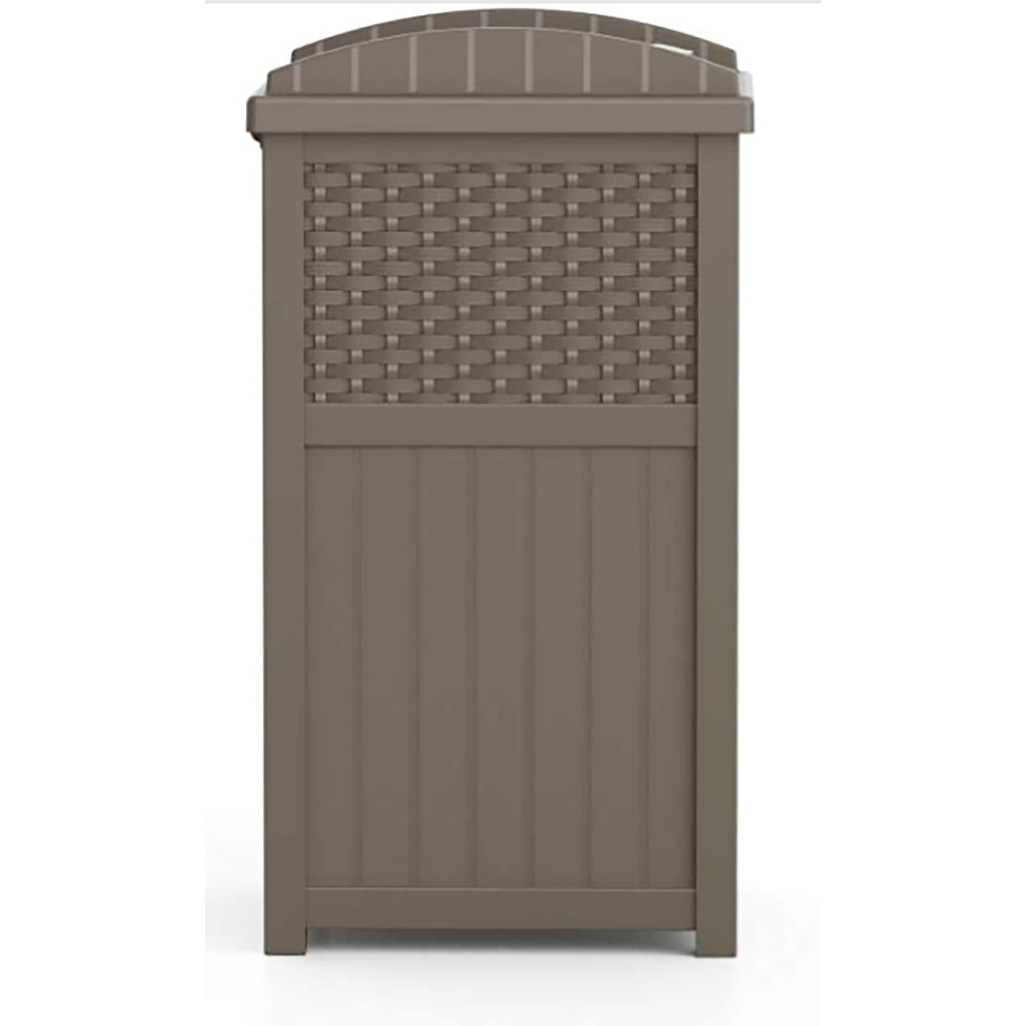 https://ak1.ostkcdn.com/images/products/is/images/direct/801cded5cab561ed8852d10dc7ebdf7ae2511f58/Suncast-Wicker-Resin-Outdoor-Hideaway-Trash-Can-with-Latching-Lid%2C-Dark-Taupe.jpg