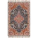 preview thumbnail 3 of 3, Alexander Home Sahara Boho Medallion Hand-hooked Wool Area Rug
