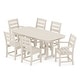 preview thumbnail 11 of 9, POLYWOOD Lakeside 7-Piece Dining Set Sand