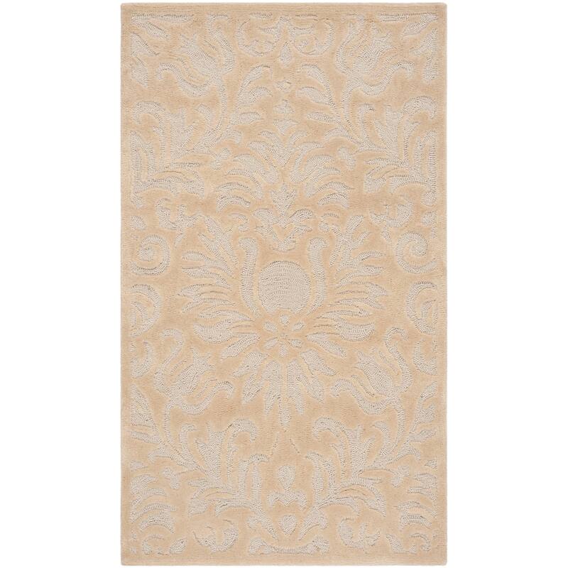 SAFAVIEH Handmade Total Performance Zhana Traditional Oriental Rug - 3' x 5' - Ivory - Rectangle