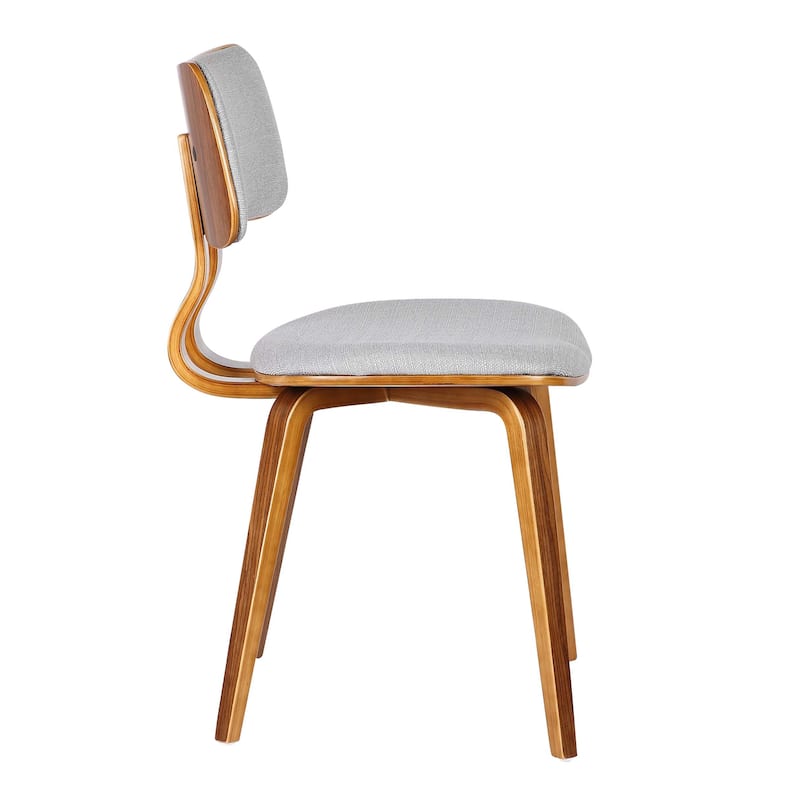 Carson Carrington Ladeplads Mid-century Modern Wood & Upholstered Dining Chair