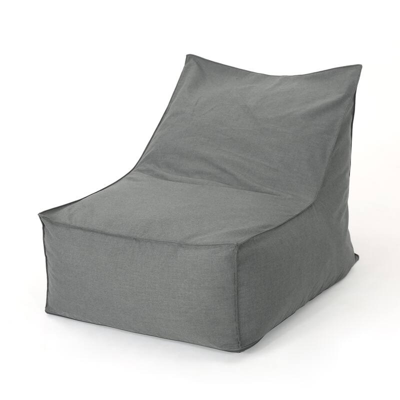 Water-Resistant Bean Bag Sofa Chair for Relaxation Anywhere - Grey