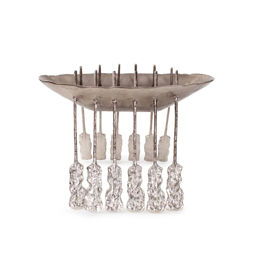 Viking Oseberg Ship Sculpture - 12H x 5W x 3.5D