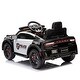 preview thumbnail 28 of 57, Dodge Charger 12V Kids Police Car Ride On with Remote Control, Three Speed Adjustable, LED Lights for Children Aged 37-96 Months