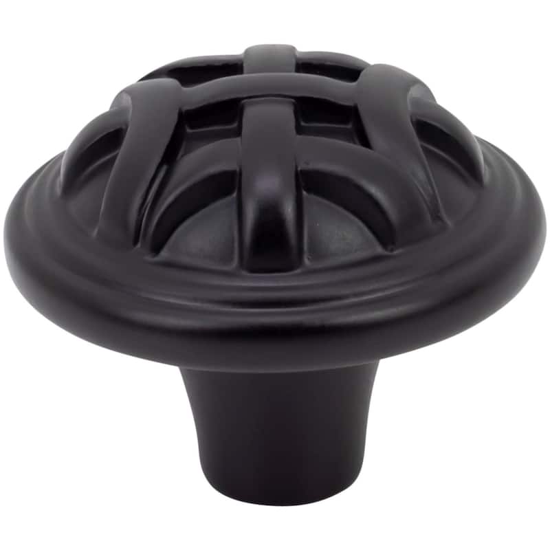DesignPerfect DPA10L68K-10PACK Traditional Pack of (10) 1-1/4" Round - Black