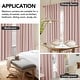 preview thumbnail 9 of 37, Living Room Curtains Back Tab Rod Pocket Faux Linen Blackout 2 Panels