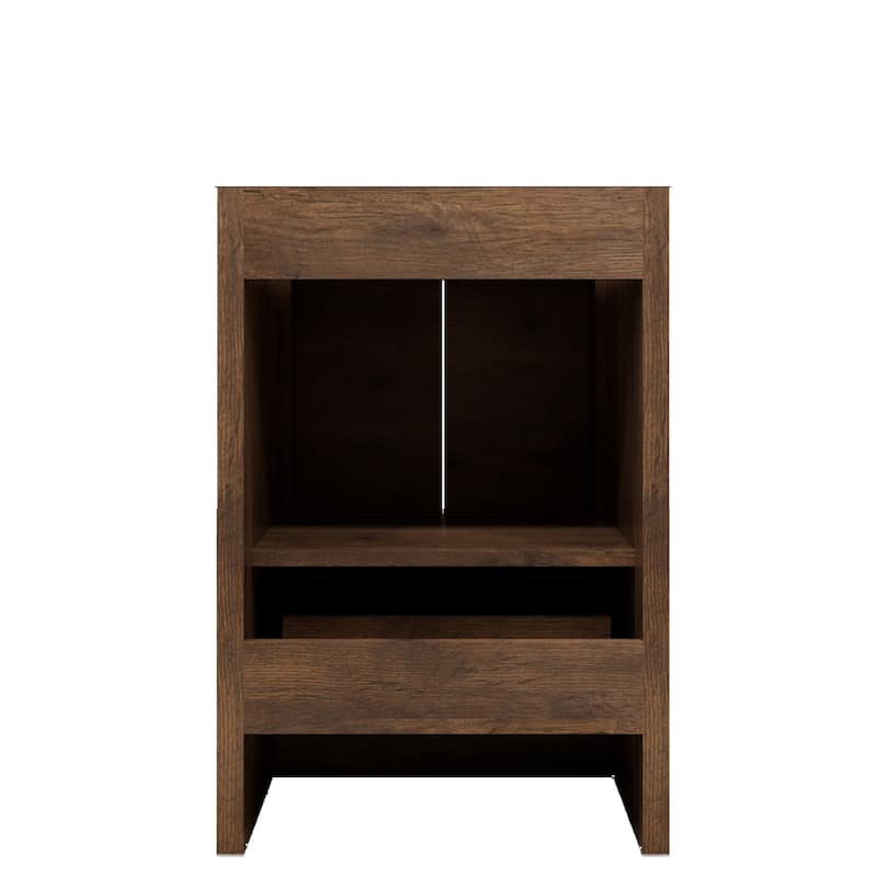 Dove 24'' Freestanding Vanity with Reinforced Acrylic Sink