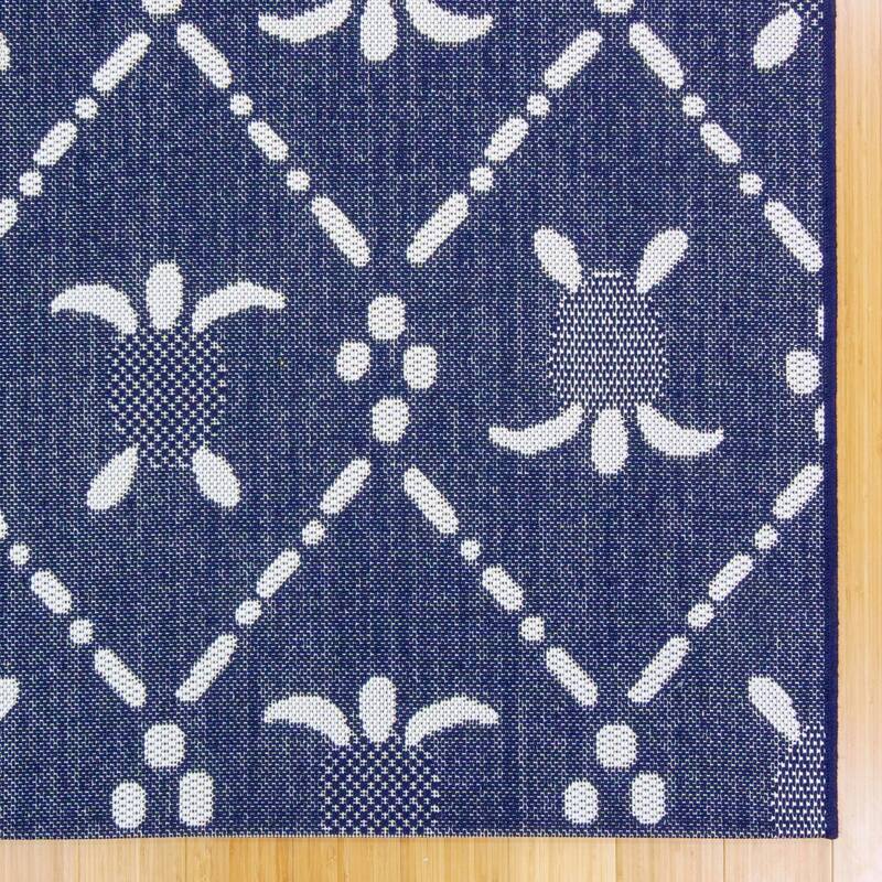 Reyn Spooner Tradewinds Hawaiian Tropical UV Protected Polypropylene Flatweave Indoor/ Outdoor Area Rug Collection