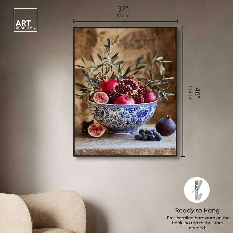 Grape Gathering Canvas by Art Remedy