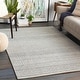 preview thumbnail 1 of 7, Livabliss Amina Handmade Wool Moroccan Area Rug Grey - 2' x 4' Hearth
