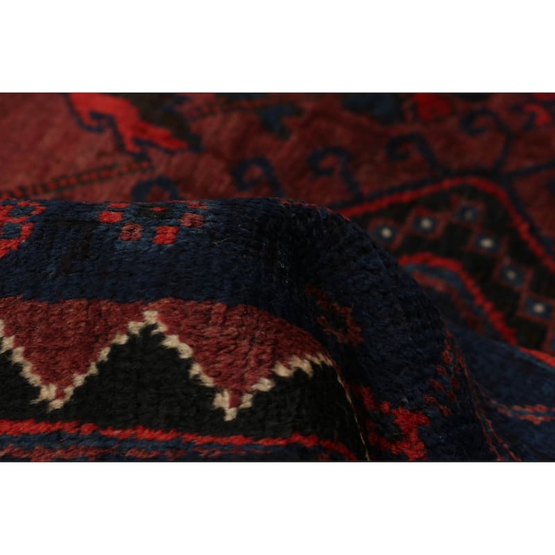 ECARPETGALLERY Hand-knotted Konya Anatolian Navy Wool Rug - 4'9 x 7'1