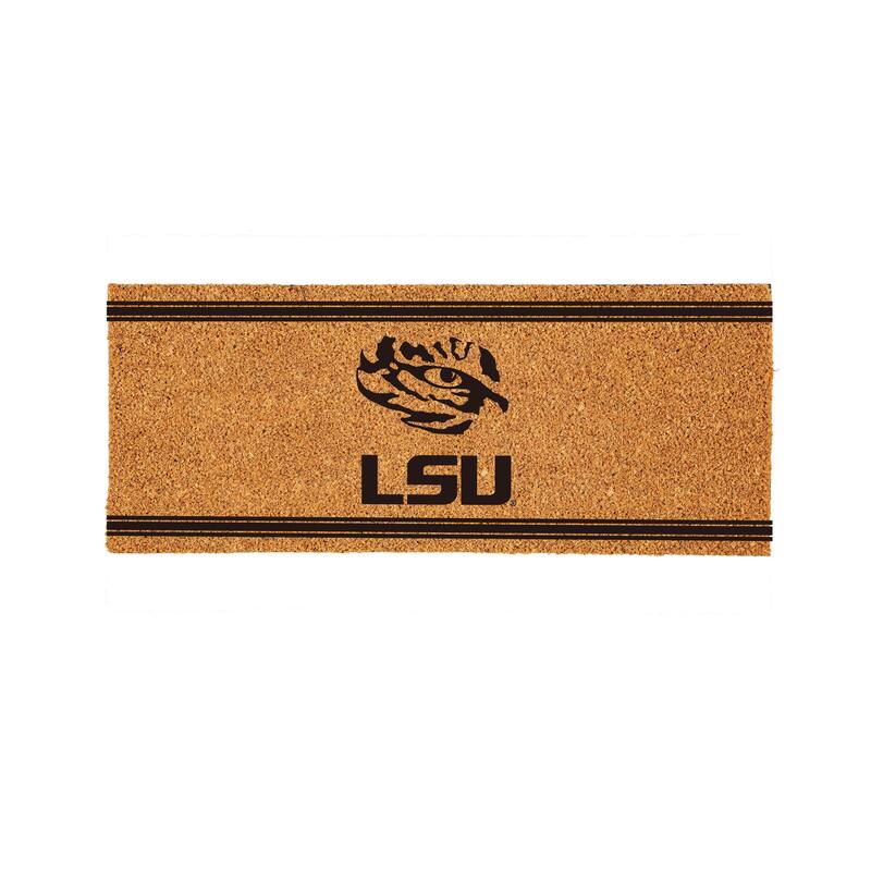 Louisiana State University Monochrome Indoor/Outdoor Coir Door Mat