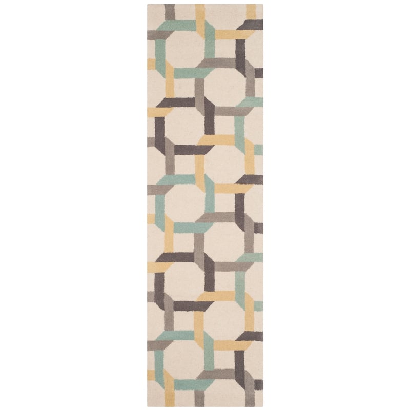 Martha Stewart by SAFAVIEH Color Chain Wool Rug