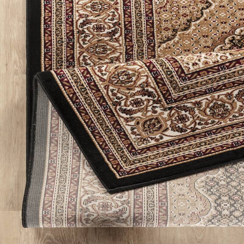 Black 2 ft. 7 in. x 9 ft. 10 in. Area Rug - 10' x 3'