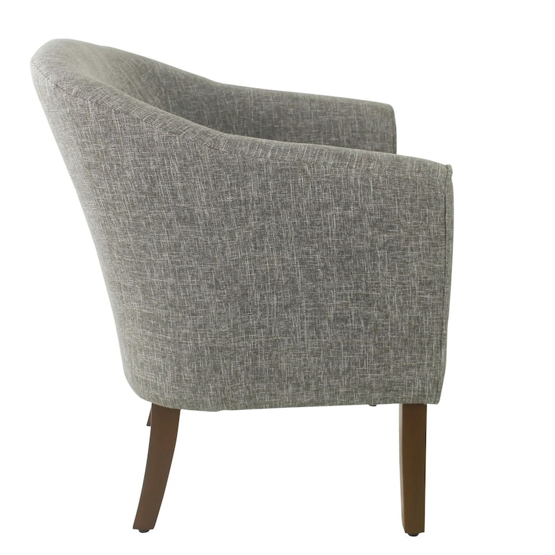 Porch & Den Kingswell Upholstered Barrel Accent Chair