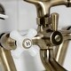 preview thumbnail 36 of 34, Kingston Brass Tub Wall Mount Clawfoot Tub Faucet with Hand Shower
