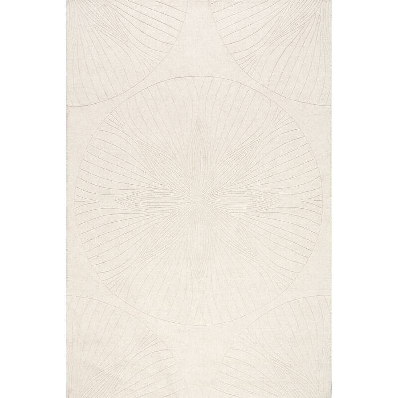 Padma Lakshmi Stillpoint Radiating Pattern Wool Rug