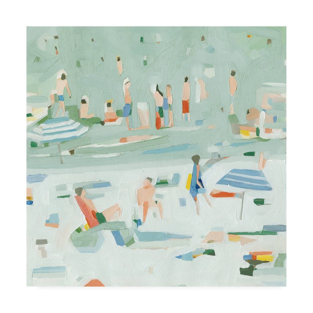 Emma Scarvey 'Summer Confetti Ii' Canvas Art