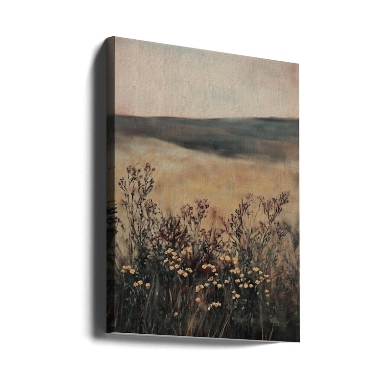 "Landscape Flower" Wrapped Canvas Wall Art