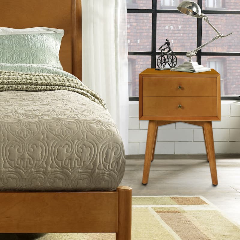 Crosley Landon Night Stand In Acorn