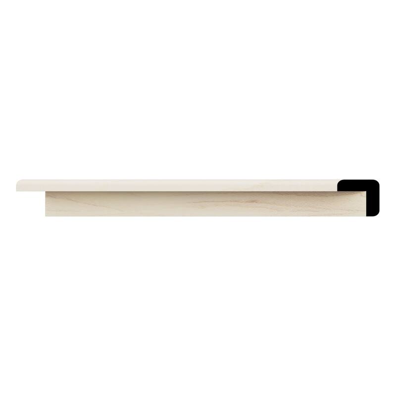 WM206: 3/4-in D x 3/4-in W x 96-in L Americraft Solid Hardwood Stain Grade Corner Guard Moulding - Maple