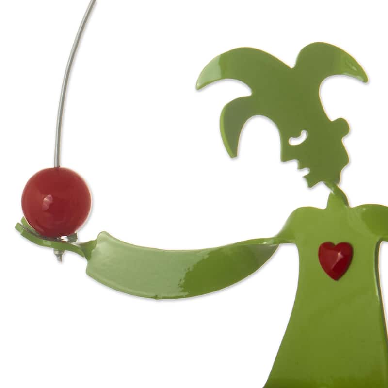 Novica Handmade Jolly Juggler Aluminum Sculpture