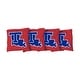 preview thumbnail 1 of 1, Louisiana Tech Bulldogs Red Cornhole Bags All-Weather Resin Filled
