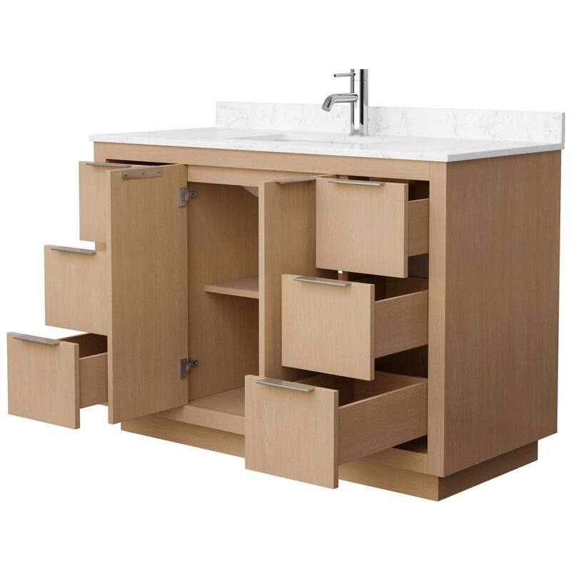 Wyndham Collection Maroni 48" Free Standing Single Basin Vanity Set