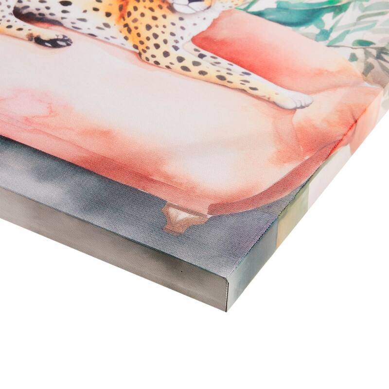 Gracie Mills Louise Tranquil Sorbet Sky Gel Coat Canvas