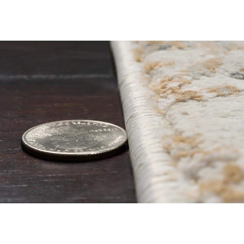 Dynamic Rugs Quartz Traditional Area Rug
