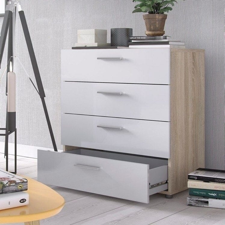 Porch & Den Angus Contemporary 4-drawer Engineered Wood Chest