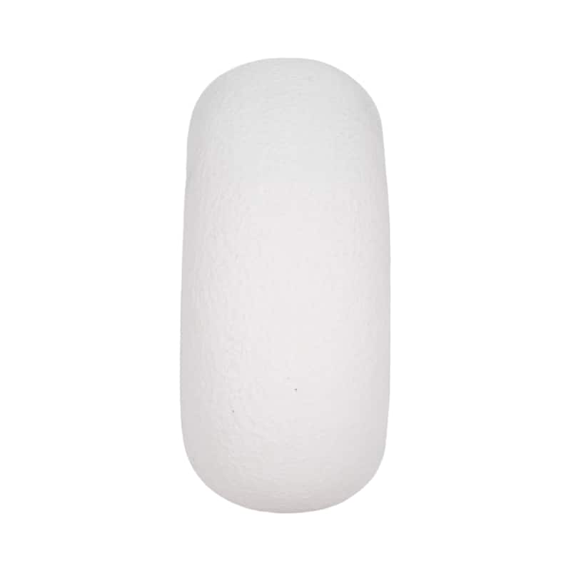 Sagebrook Home Ceramic Elegance Unique Slanted Circle Decor Piece for Modern Homes