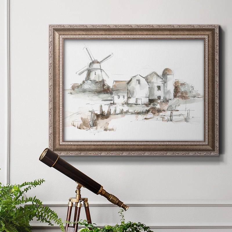 Old Mill Farm II Premium Framed Canvas- Ready to Hang
