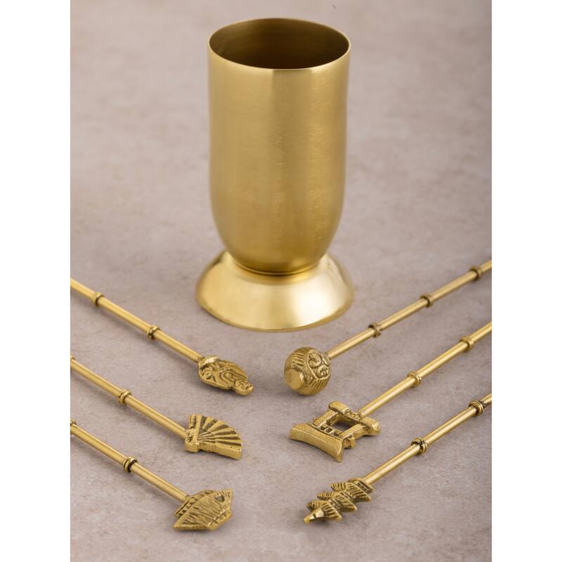 Magnolia Cocktail Picks - Set of 6