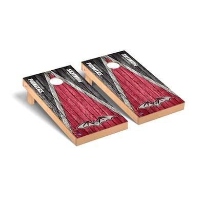 Transylvania Pioneers Weathered Cornhole Board Set