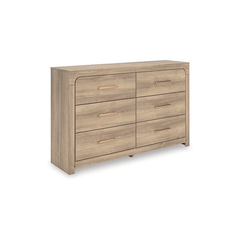Signature Design by Ashley Prandefort Light Brown Dresser