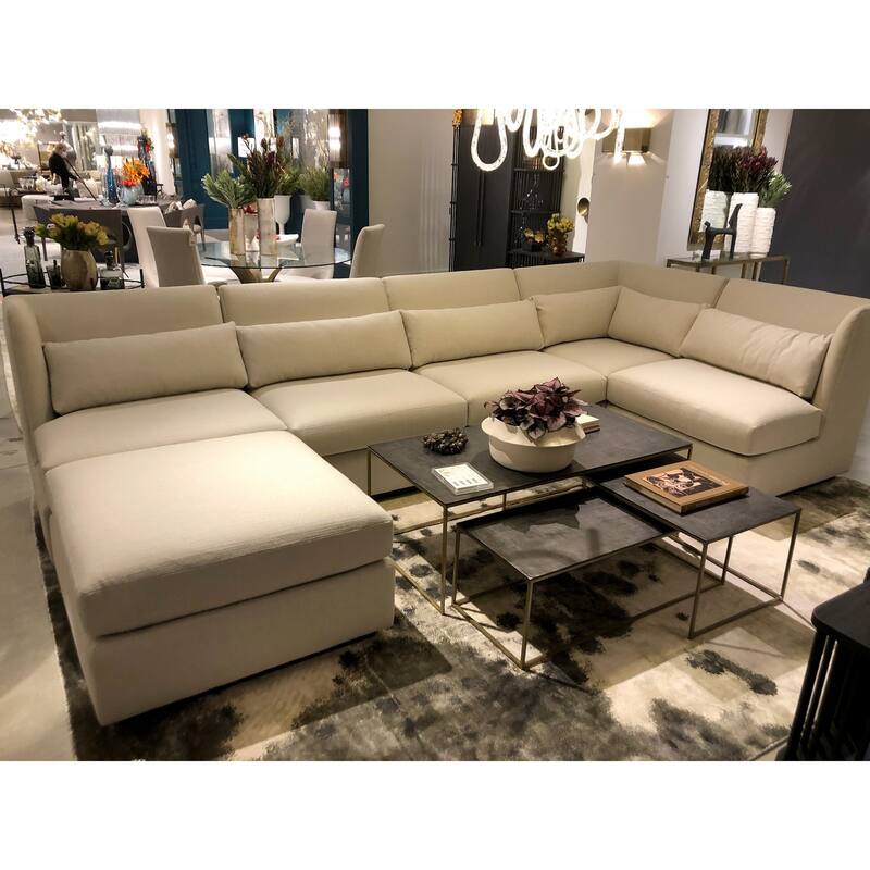 Alder Sectional Chair-Moonstone-Corner