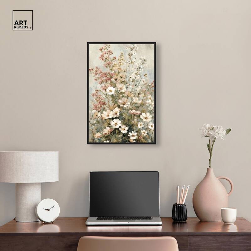 Heirloom Blossoms I Canvas by Art Remedy