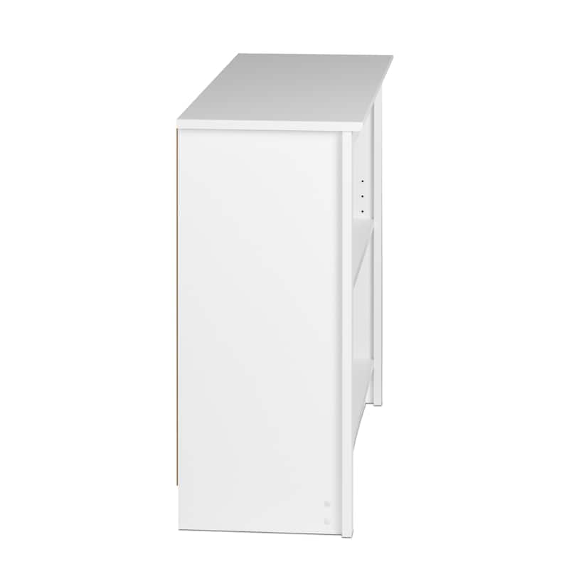 2-shelf Bookcase - 31.5" W x 29" H x 13" D