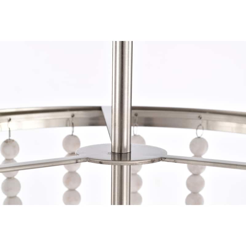 Roxelana 18 Inch Bohemian Semi-Flush Mount Ceiling Lighted Chandelier