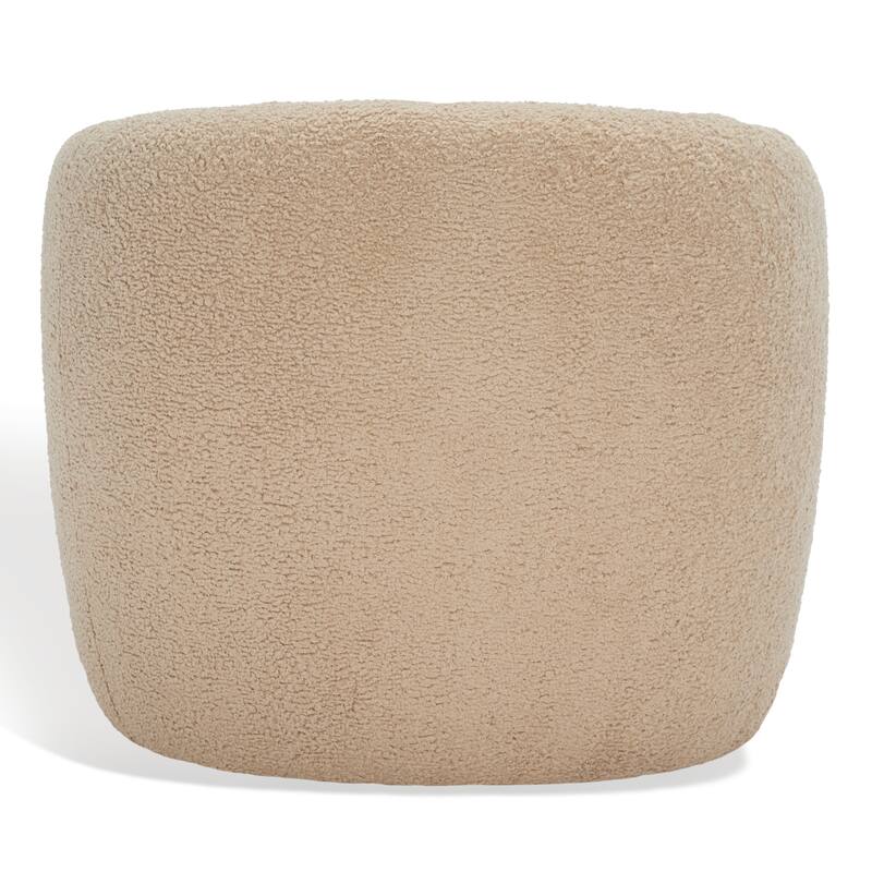 SAFAVIEH Couture Sangita Barrel Back Accent Chair - 35" W x 31" D x 30" H - 35Wx31Dx30H