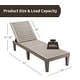 preview thumbnail 5 of 20, Costway Patio Lounge Chair Chaise Recliner Weather Resistant