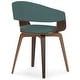 preview thumbnail 98 of 100, WYNDENHALL Calinda Mid Century Modern Bentwood Single Dining Chair - 20.5"w x 21.7"d x 30.9"h