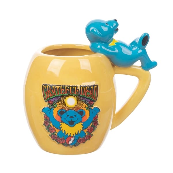 BIOWORLD Grateful Dead Dancing Bears Coffee Mug with Sculpted Bear ...