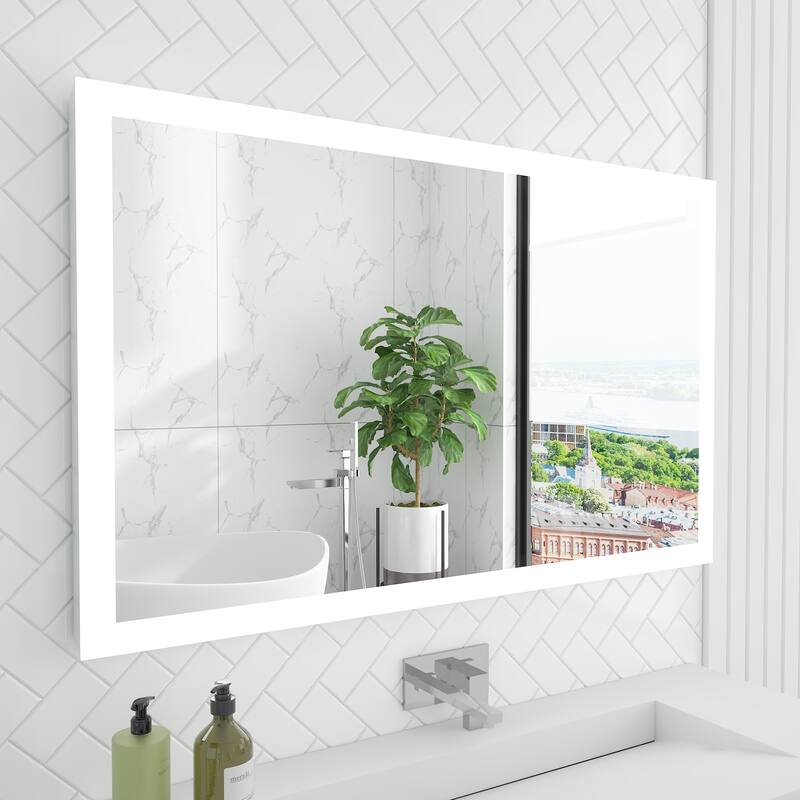 Sabrina Modern LED Bathroom Vanity Mirror