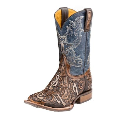 Tin Haul Western Boots Mens Country Sound Brown 14-020-0077-0413 BR