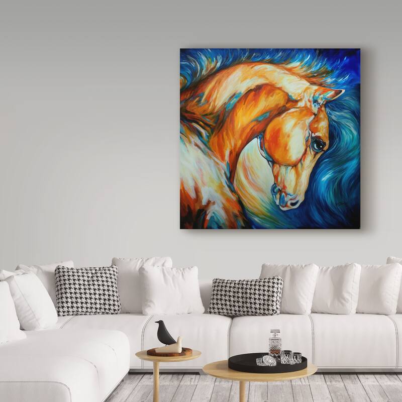 Marcia Baldwin 'Stallion' Canvas Art