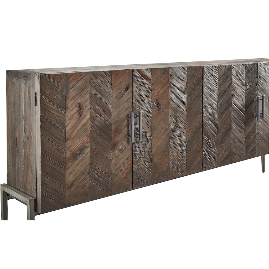 Van Pelt Narrow 4-door Sideboard Buffet Server
